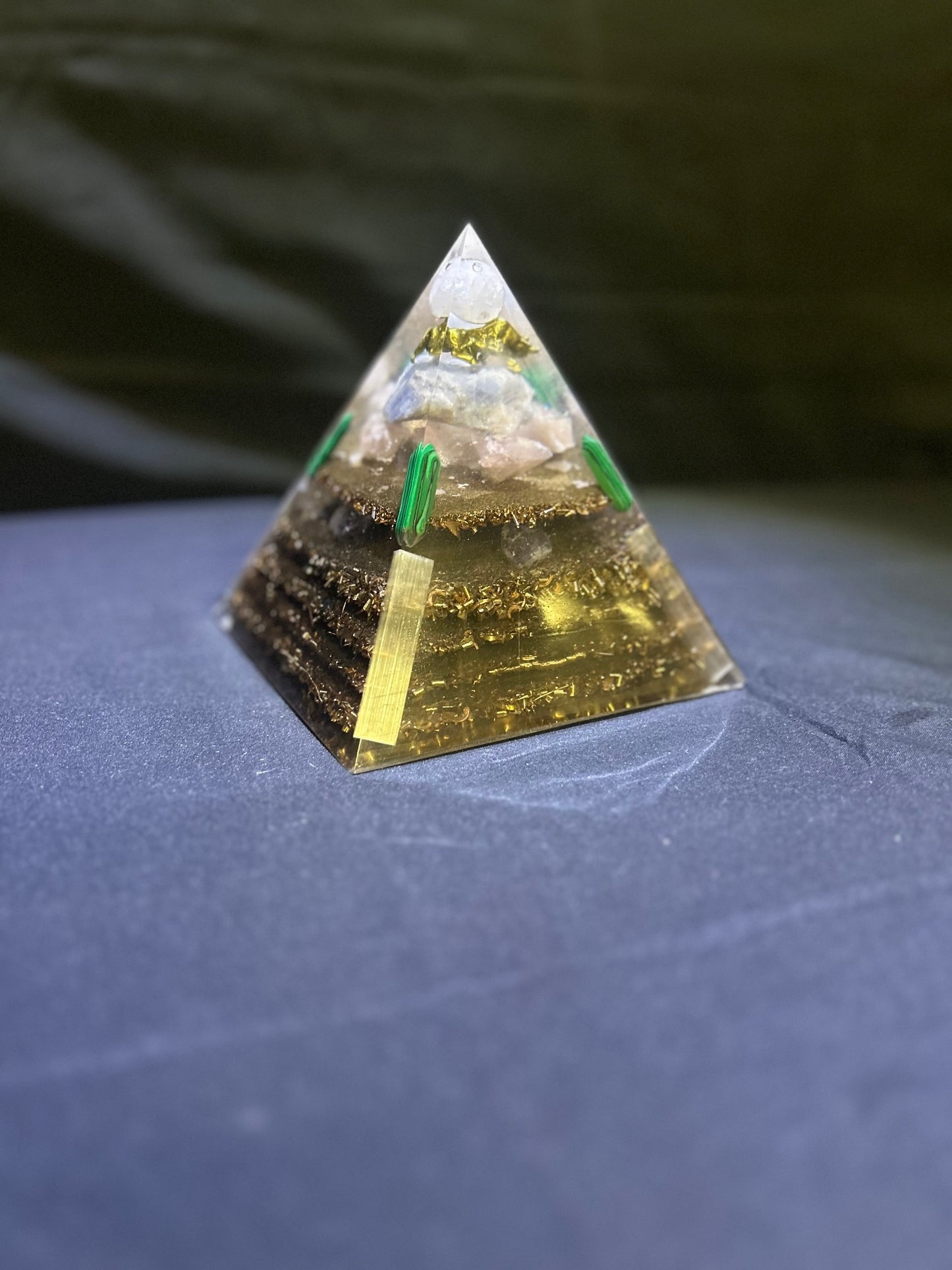 Taurus Bull Brass Pyramid