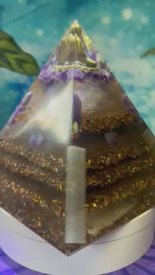 Brass Buddha Pyramid